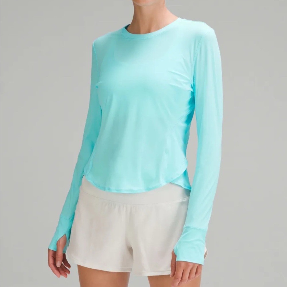 Lululemon UV Protection Fold-Over Running LS